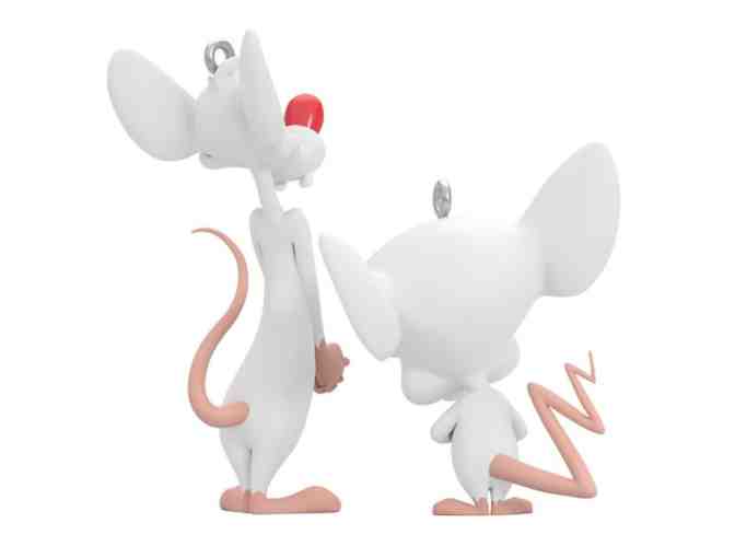 Animaniacs Pinky and the Brain Hallmark Ornaments