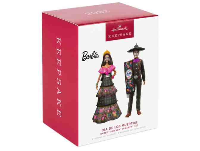 Barbie and Ken Dia De Los Muertos Hallmark Ornament Set