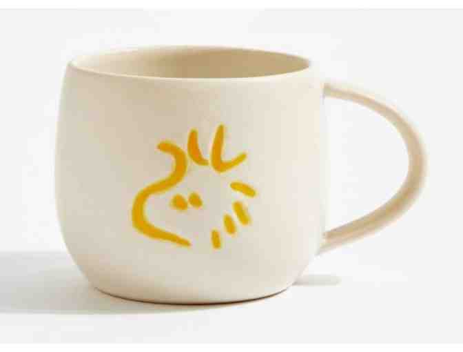 Pottery Barn Peanuts Woodstock Stoneware Mug Set