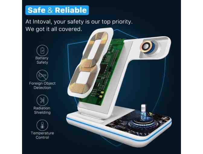 Intoval Wireless 3 in 1 Charging Station
