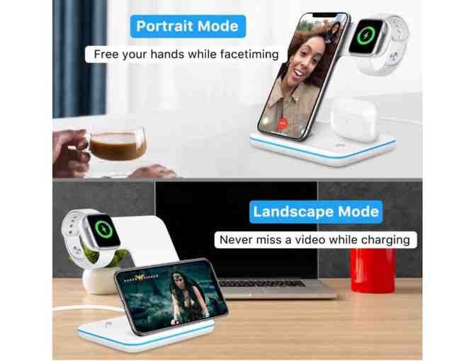 Intoval Wireless 3 in 1 Charging Station