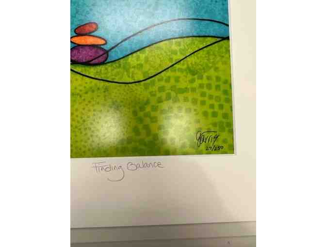'Finding Balance' 12 x 12 Limited Edition Print by Sandi Garris