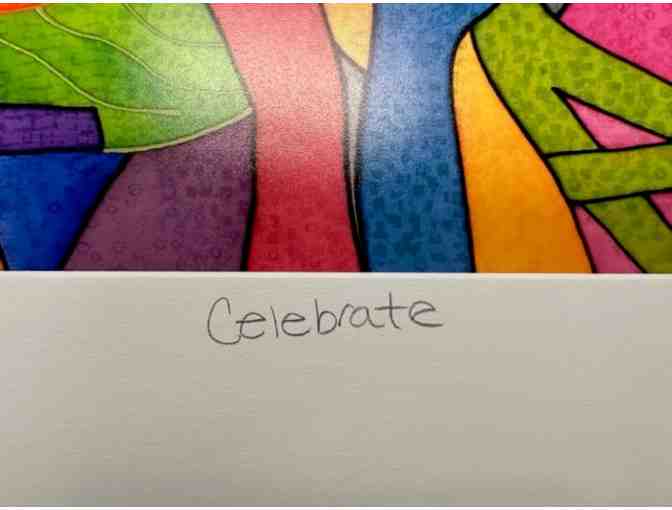 'Celebrate' 10 x 20 Limited Edition Print by Sandi Garris