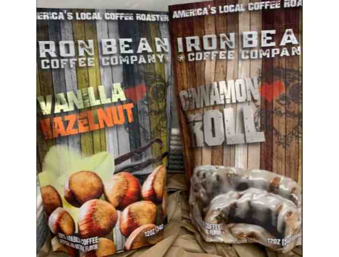 Iron Bean Coffee Company Basket--The Rich and Tasty Set