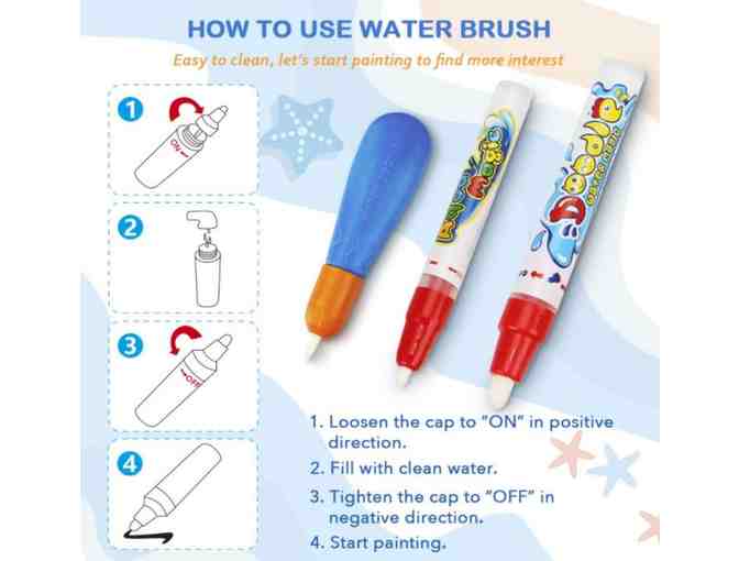 Water Doodle Mat Set for Kids