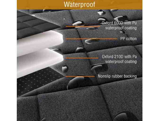 XL Active Pets Backseat Cover for Dogs in Blue and Black