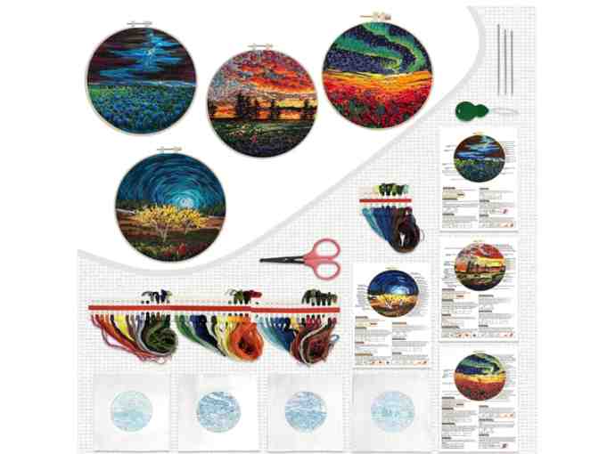 4 Pack Embroidery Starter Kit