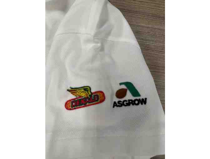 Adidas Dual Logo Ladies Polo - Size Medium