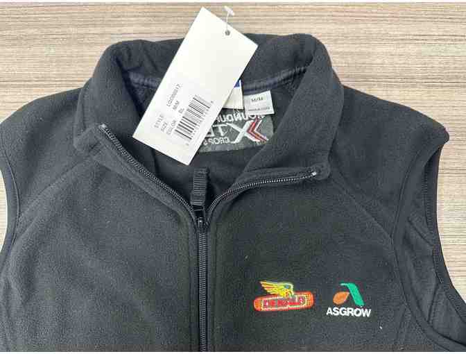 Ladies Logo Fleece Vest - Medium