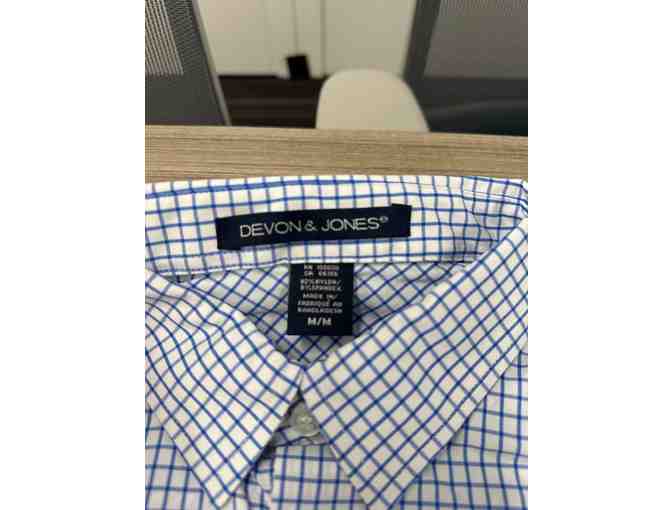 Devon & Jones Crownlux Logo Shirt - Medium