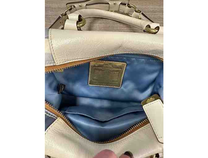 Coach Madison Sabrina Graphic Op Art Satchel