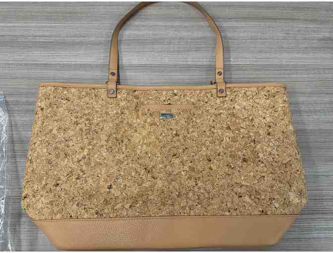 Thirty-One Style Setter in Tan Metallic Cork