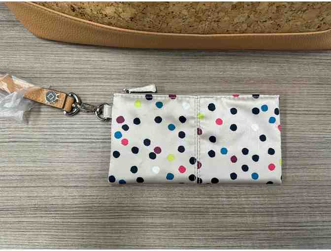 Thirty-One Style Setter in Tan Metallic Cork