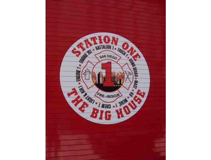 Dinner for two families (up to 8 people) at San Diego Fire Station 1 aka 'The Big House'