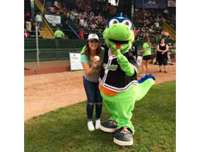 Throw Out the Ceremonial First Pitch at a VT Lake Monsters Game + 2 Tickets and Hotdogs!