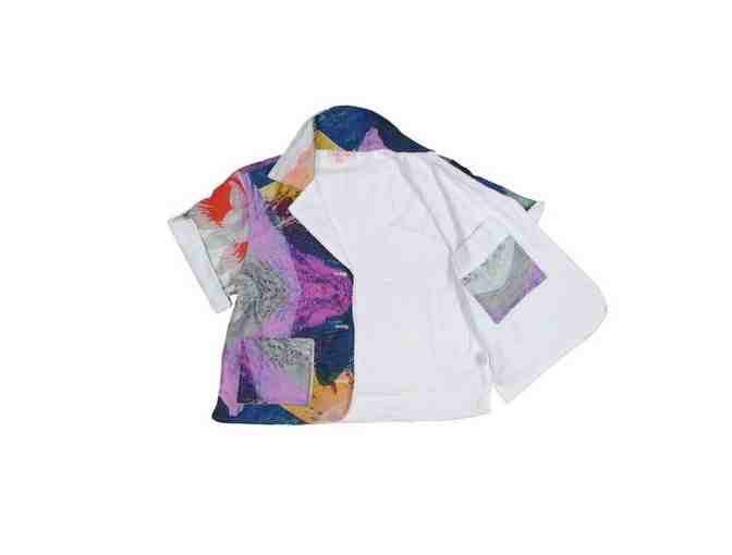 Kinzly & Co. Terrycloth Cabana Shirt - Crop Fit