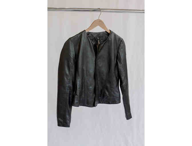 Mauritius Black Leather Jacket