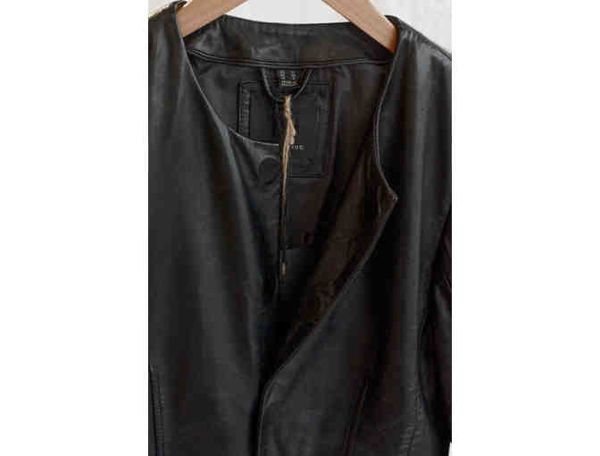 Mauritius Black Leather Jacket