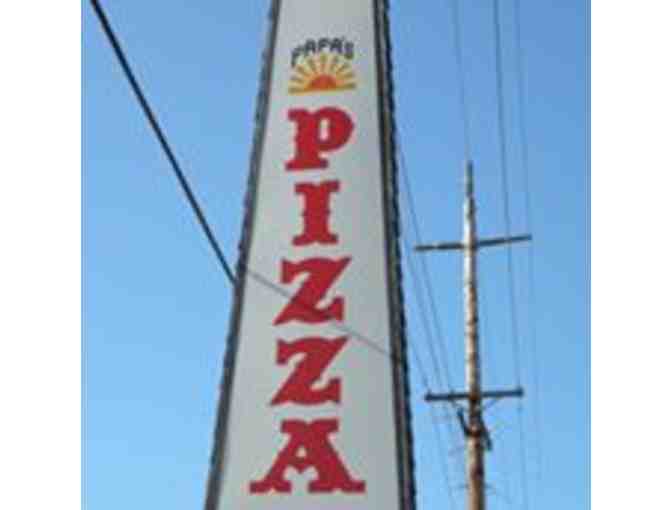 Papa's Pizza Parlor Gift Certificate!