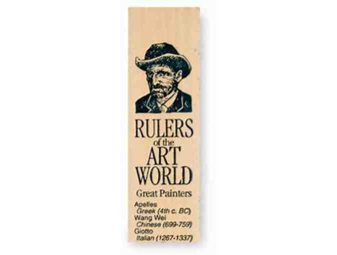 Rulers of the World - Fun 12' Wooden Rulers - Measure and Learn!