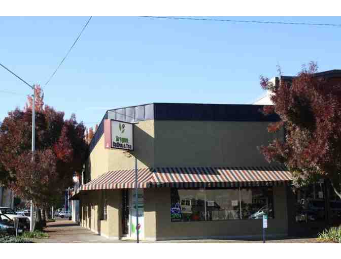 Oregon Coffee and Tea Gift Certificate - $25 Gift Certificate