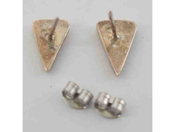 Mother of Pearl Sterling Silver Earrings