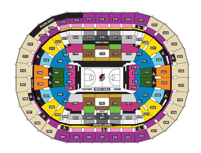 2020 Blazer Game Tickets - Qty 4 at 100 Level