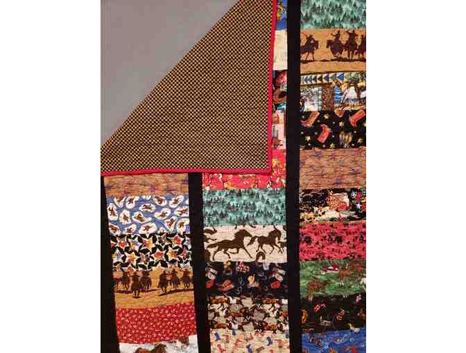 Cowboy/Horse Themed Quilt
