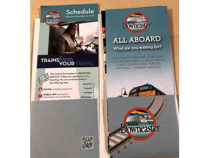 2 Amtrak Downeaster Round-trip Tickets!