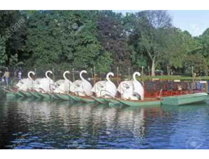 Boston Swan Boat Ride for 4 adults or children!!!!