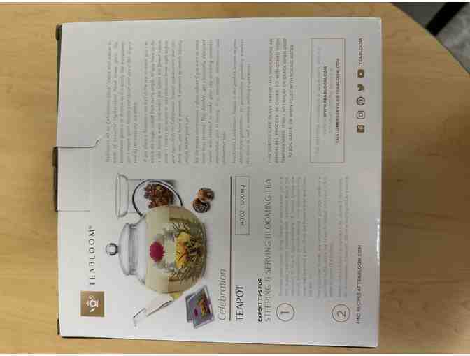 Teabloom Glass Teapot