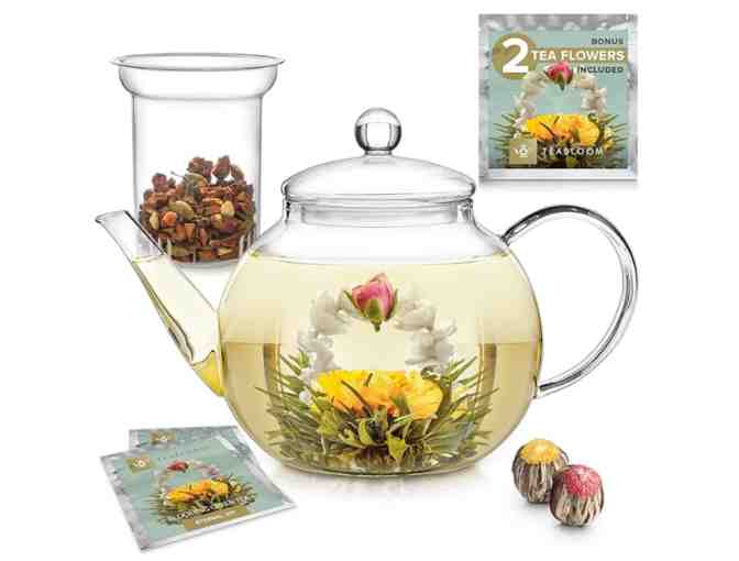 Teabloom Glass Teapot