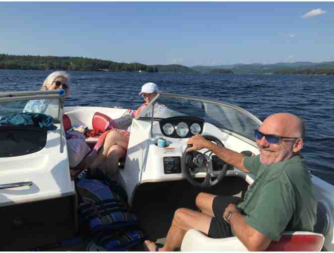 Two-Hour Boat Cruise WITH hors d'oeuvres and beverages of your choice on Lake Bomoseen