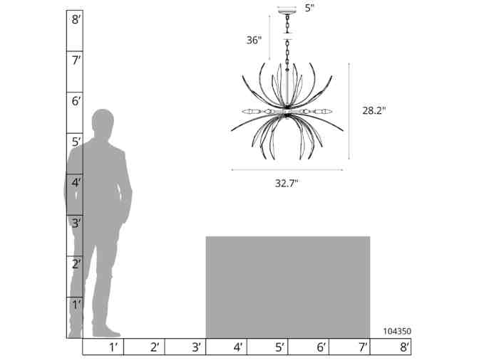 Hubbardton Forge Dahlia Chandelier - A Vermont Masterpiece