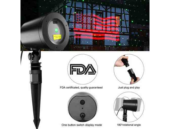 Outdoor Laser Light Projector (2 piece)
