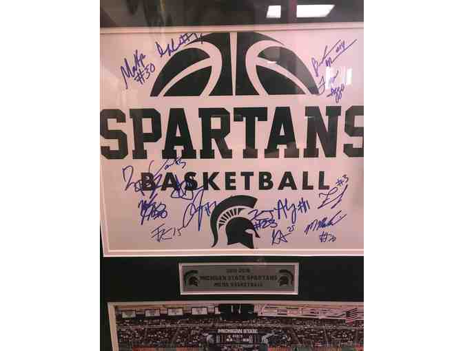 Final Four Spartans Autographed Framed Photo