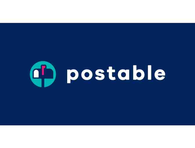 Snail Mail including $200 Credit to Postable