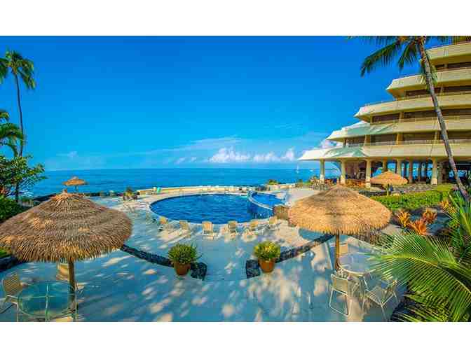 Two Nights Ocean View Hotel Accommodations at Royal Kona Resort