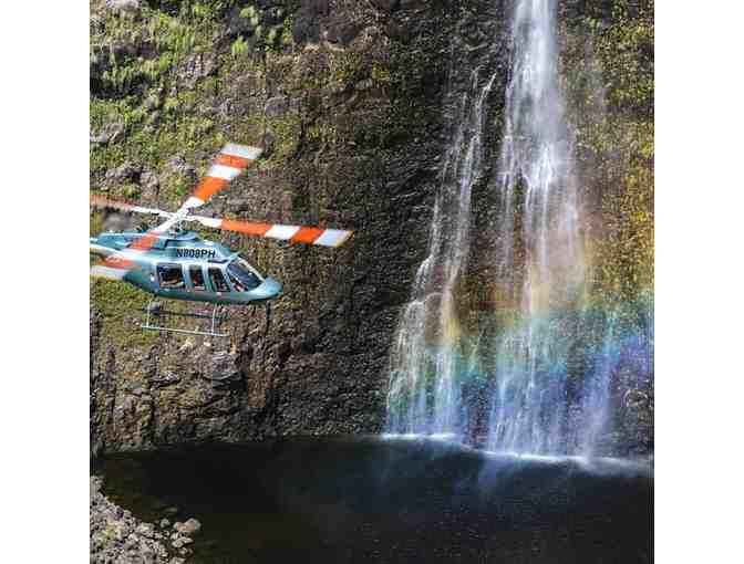 Doors Off Kohala Valleys and Waterfalls Helicopter Tour for 2 with Paradise Helicopters