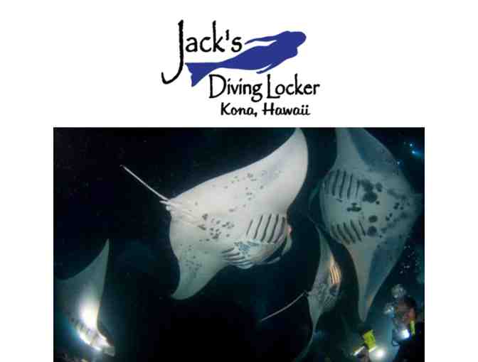 Jack's Diving Locker Manta Night Snorkel Charter, for Two (2) - Photo 1