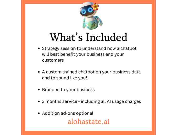 Custom AI Chatbot (Setup + 3mo service)