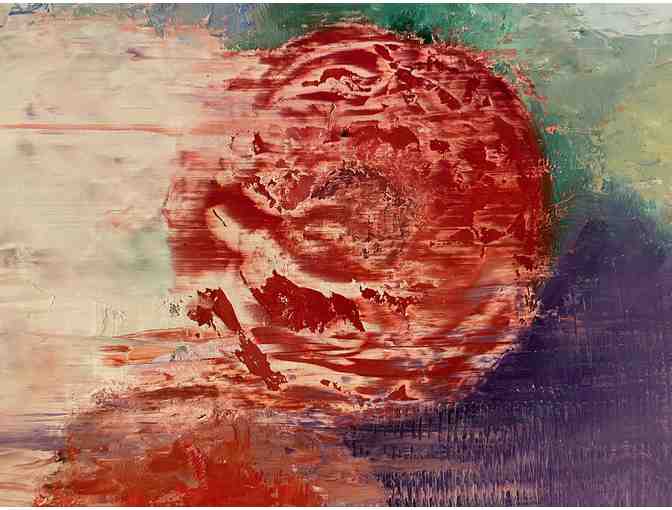 'Poppies' Painting by Artist Afsaneh Djabbari-Aslani