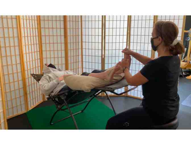 Reflexology Session at Symmetry & Sole