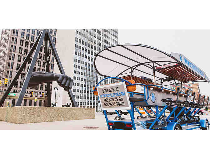 $275 Detroit Rolling Pub Private 2 Hour Tour Gift Certificate