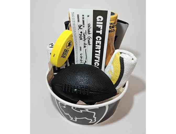 $25 Buffalo Wild Wings Gift Certificate and Gift Basket