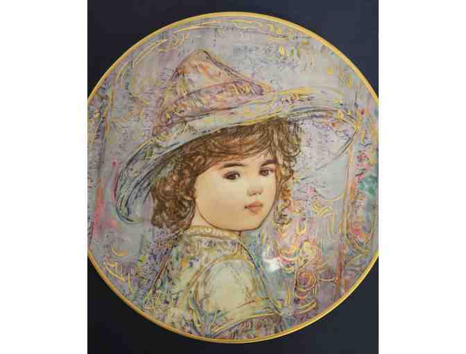 2 - Edna Hibel Decorative Plates