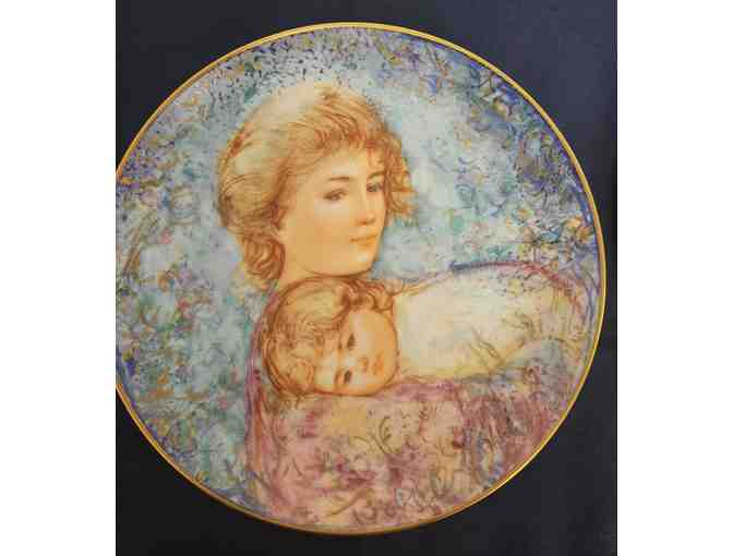 2 - Edna Hibel Decorative Plates