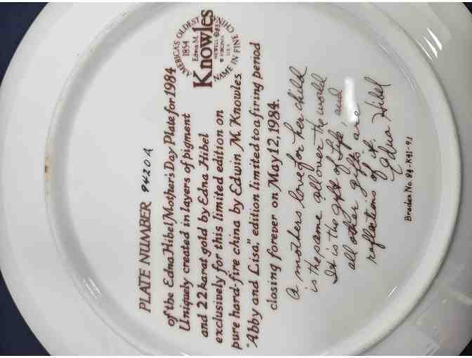 2 - Edna Hibel Decorative Plates