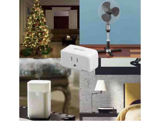 4-Pack Smart Indoor Plugs and LED Laser Projector