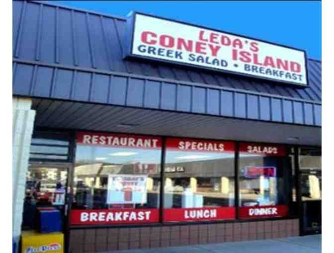 $25 Leda's Coney Island Gift Certificate - Livonia, MI - Photo 1